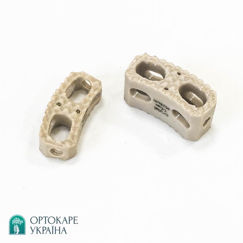 Боковий грудний міжхребцевий кейдж PEEK "ORTHO CARE"